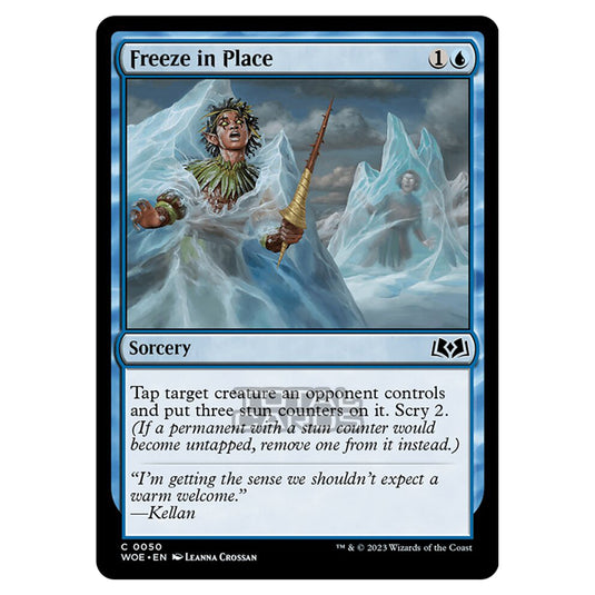 Magic The Gathering - Wilds of Eldraine - Freeze in Place - 050