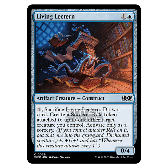 Magic The Gathering - Wilds of Eldraine - Living Lectern - 059