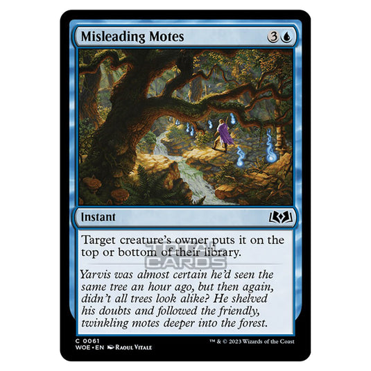 Magic The Gathering - Wilds of Eldraine - Misleading Motes - 061