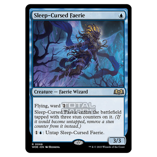 Magic The Gathering - Wilds of Eldraine - Sleep-Cursed Faerie - 066