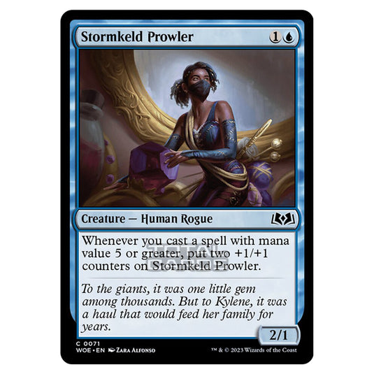 Magic The Gathering - Wilds of Eldraine - Stormkeld Prowler - 071