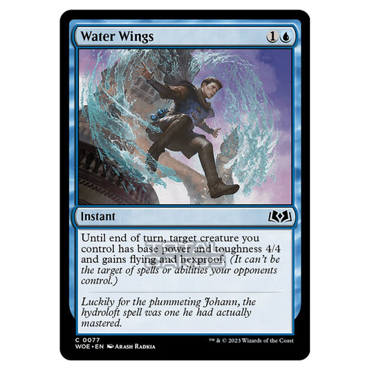 Magic The Gathering - Wilds of Eldraine - Water Wings - 077