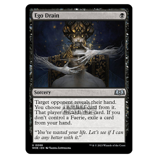 Magic The Gathering - Wilds of Eldraine - Ego Drain - 086