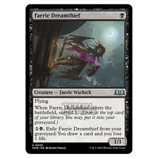 Magic The Gathering - Wilds of Eldraine - Faerie Dreamthief - 089