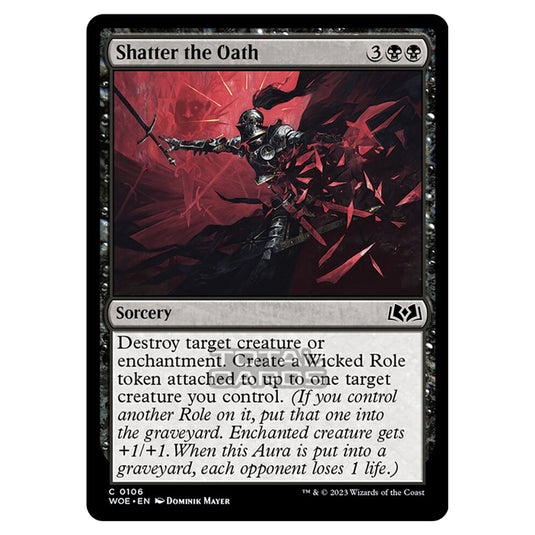 Magic The Gathering - Wilds of Eldraine - Shatter the Oath - 106