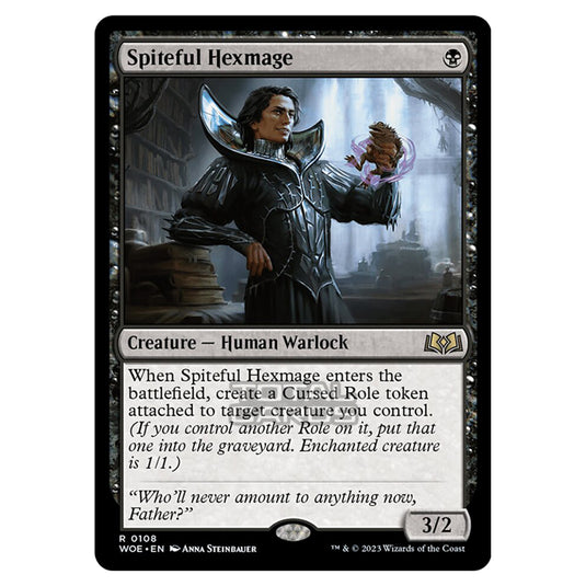 Magic The Gathering - Wilds of Eldraine - Spiteful Hexmage - 108