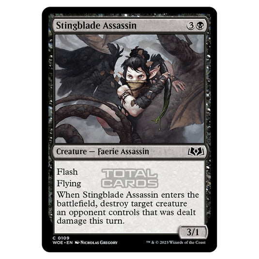 Magic The Gathering - Wilds of Eldraine - Stingblade Assassin - 109