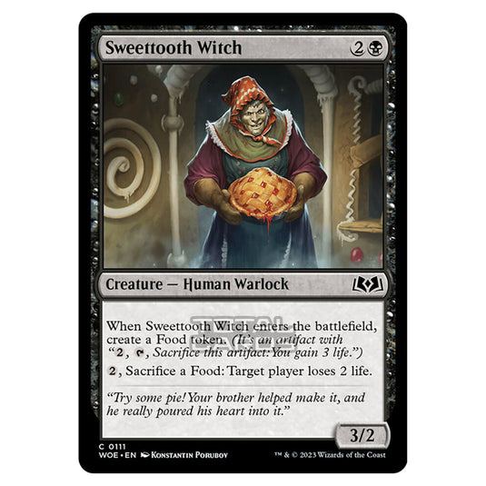 Magic The Gathering - Wilds of Eldraine - Sweettooth Witch - 111