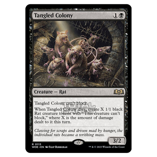 Magic The Gathering - Wilds of Eldraine - Tangled Colony - 113