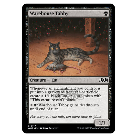 Magic The Gathering - Wilds of Eldraine - Warehouse Tabby - 117