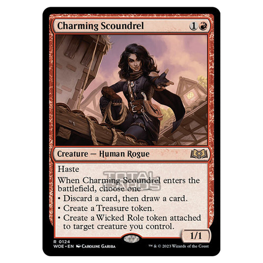 Magic The Gathering - Wilds of Eldraine - Charming Scoundrel - 124