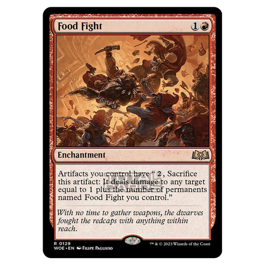 Magic The Gathering - Wilds of Eldraine - Food Fight - 129