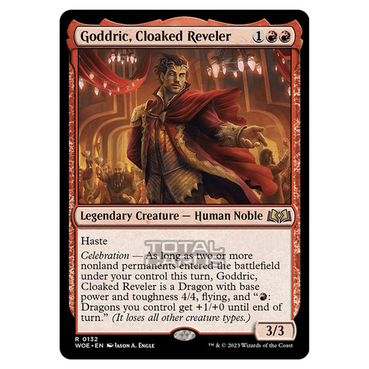 Magic The Gathering - Wilds of Eldraine - Goddric, Cloaked Reveler - 132