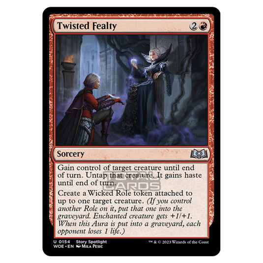 Magic The Gathering - Wilds of Eldraine - Twisted Fealty - 154