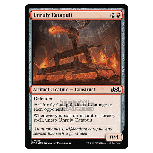 Magic The Gathering - Wilds of Eldraine - Unruly Catapult - 156