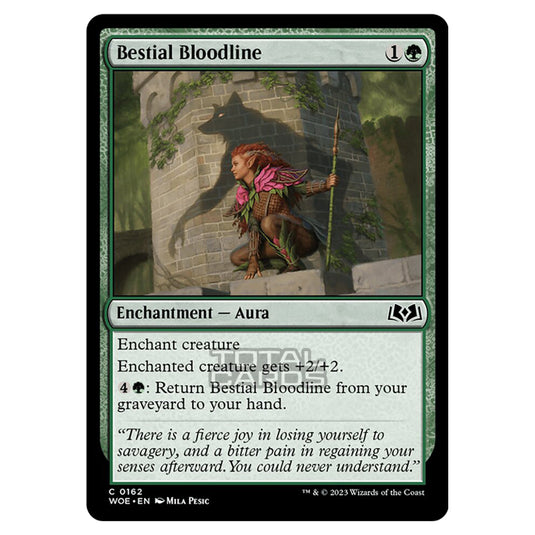 Magic The Gathering - Wilds of Eldraine - Bestial Bloodline - 162