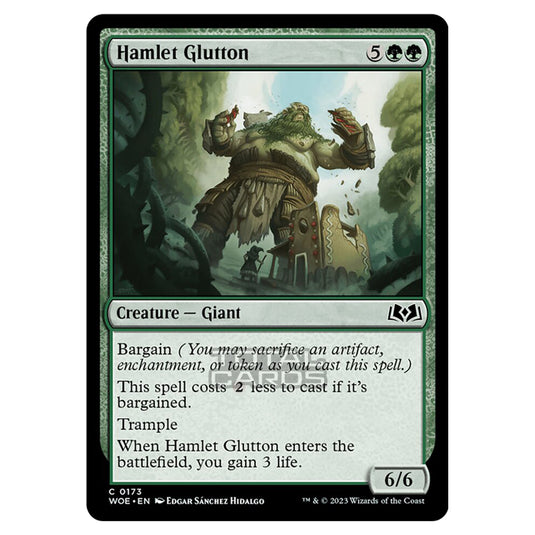 Magic The Gathering - Wilds of Eldraine - Hamlet Glutton - 173