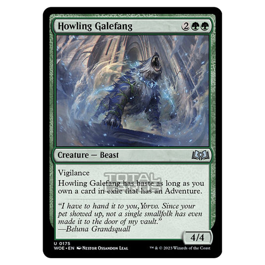 Magic The Gathering - Wilds of Eldraine - Howling Galefang - 175