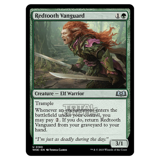 Magic The Gathering - Wilds of Eldraine - Redtooth Vanguard - 180