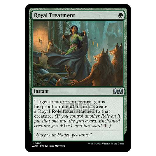 Magic The Gathering - Wilds of Eldraine - Royal Treatment - 183