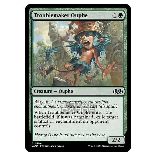 Magic The Gathering - Wilds of Eldraine - Troublemaker Ouphe - 194