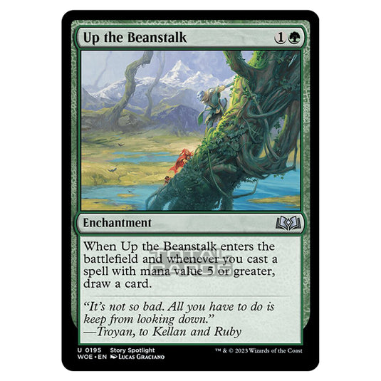 Magic The Gathering - Wilds of Eldraine - Up the Beanstalk - 195