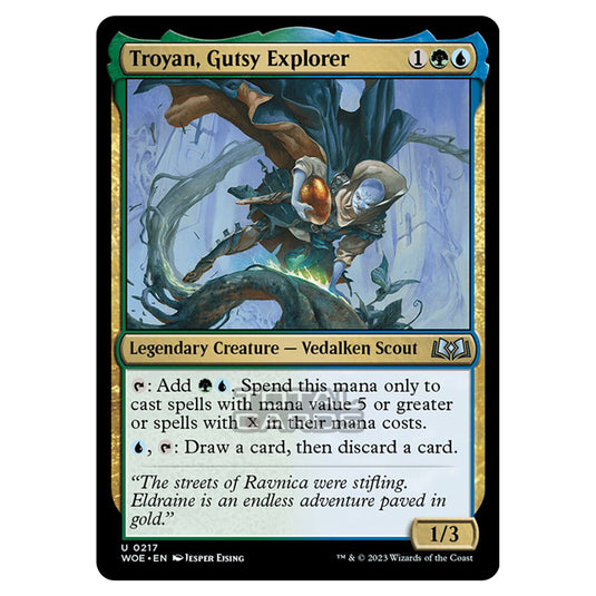 Magic The Gathering - Wilds of Eldraine - Troyan, Gutsy Explorer - 217