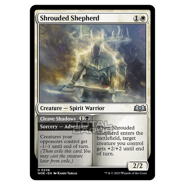 Magic The Gathering - Wilds of Eldraine - Shrouded Shepherd / Cleave S Magic The Gathering - Wilds of Eldraine - Shrouded Shepherd / Cleave S