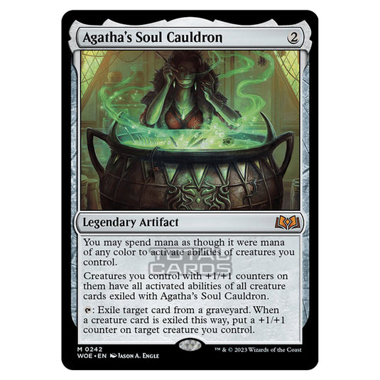 Magic The Gathering - Wilds of Eldraine - Agatha's Soul Cauldron - 242