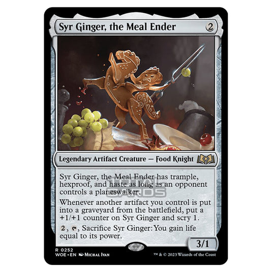 Magic The Gathering - Wilds of Eldraine - Syr Ginger, the Meal Ender - 252