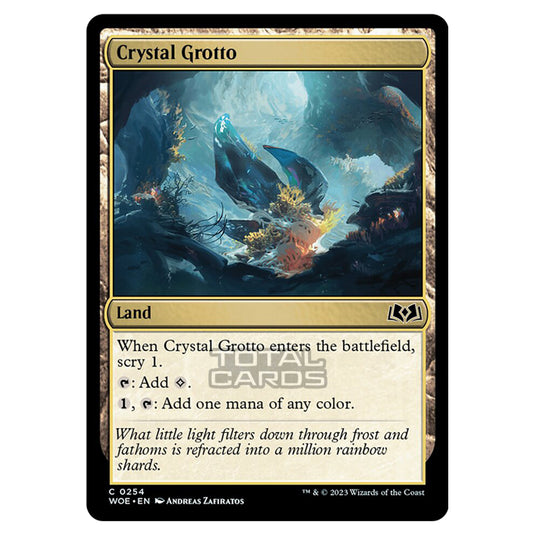 Magic The Gathering - Wilds of Eldraine - Crystal Grotto - 254