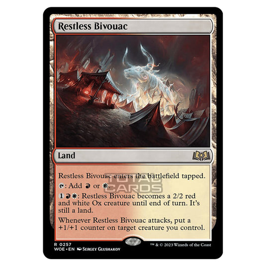 Magic The Gathering - Wilds of Eldraine - Restless Bivouac - 257