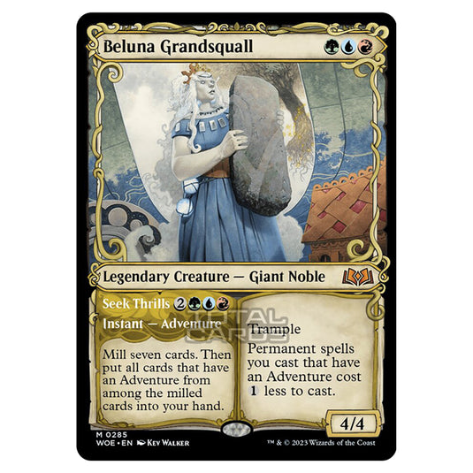 Magic The Gathering - Wilds of Eldraine - Beluna Grandsquall / Seek Thrills (Showcase Card) - 285