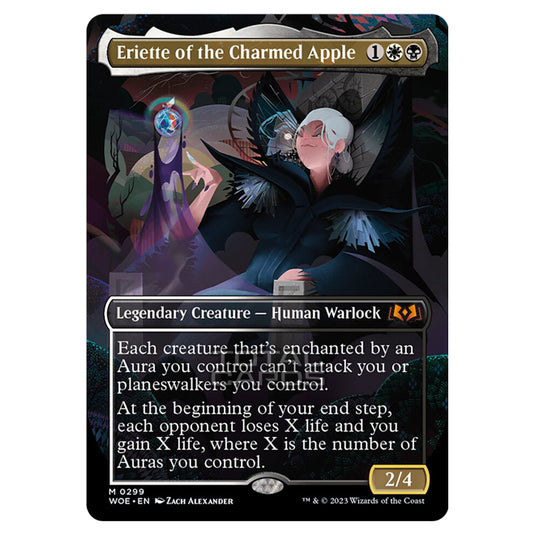 Magic The Gathering - Wilds of Eldraine - Eriette of the Charmed Apple (Alternate-Art Borderless Card) - 299