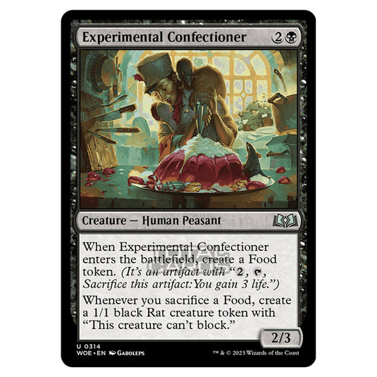 Magic The Gathering - Wilds of Eldraine - Experimental Confectioner (Jumpstart Card) - 314