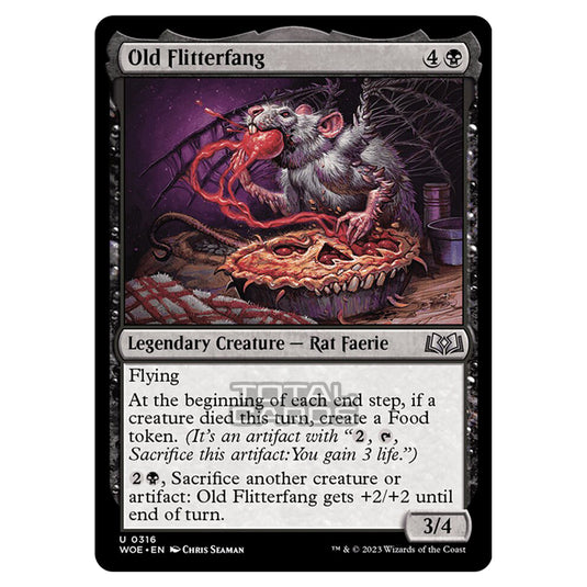 Magic The Gathering - Wilds of Eldraine - Old Flitterfang (Jumpstart Card) - 316