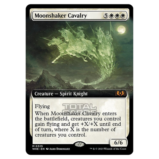 Magic The Gathering - Wilds of Eldraine - Moonshaker Cavalry (Extended Art Card) - 325