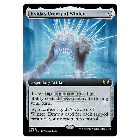 Magic The Gathering - Wilds of Eldraine - Hylda's Crown of Winter (Extended Art Card) - 367