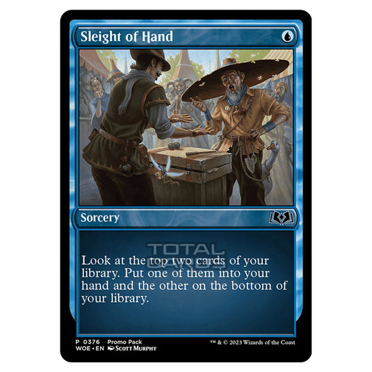 Magic The Gathering - Wilds of Eldraine - Sleight of Hand (Promo) - 376