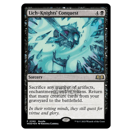 Magic The Gathering - Wilds of Eldraine - Lich-Knights' Conquest (Promo) - 380