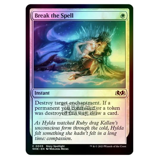 Magic The Gathering - Wilds of Eldraine - Break the Spell - 005 (Foil)