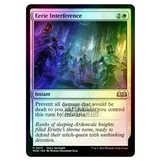 Magic The Gathering - Wilds of Eldraine - Eerie Interference - 012 (Foil)