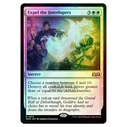 Magic The Gathering - Wilds of Eldraine - Expel the Interlopers - 013 (Foil)