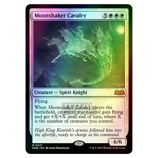 Magic The Gathering - Wilds of Eldraine - Moonshaker Cavalry - 021 (Foil)