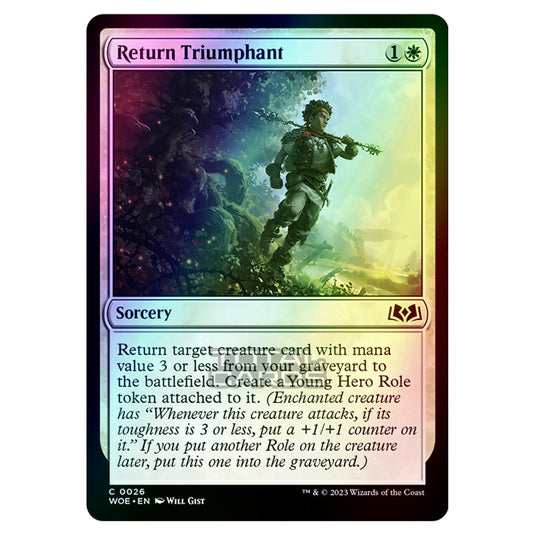 Magic The Gathering - Wilds of Eldraine - Return Triumphant - 026 (Foil)