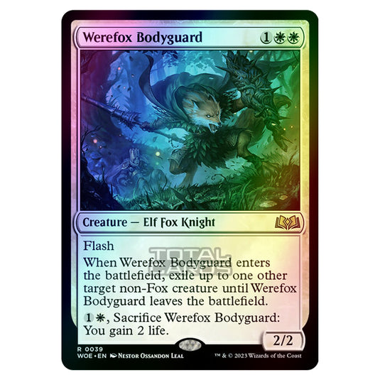 Magic The Gathering - Wilds of Eldraine - Werefox Bodyguard - 039 (Foil)