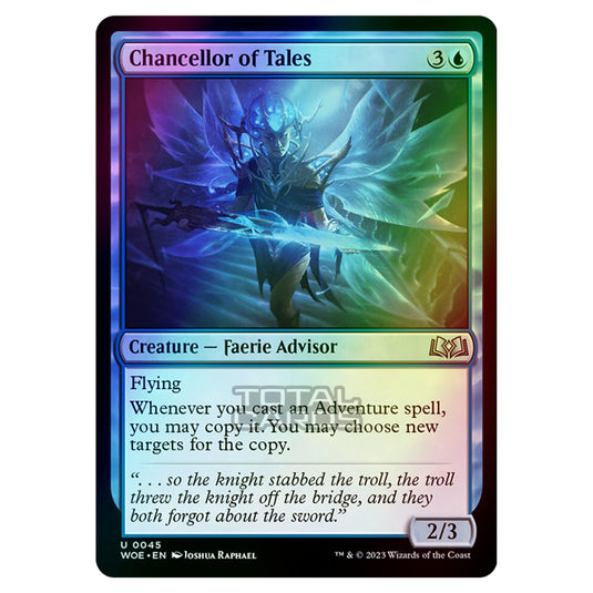 Magic The Gathering - Wilds of Eldraine - Chancellor of Tales - 045 (Foil)