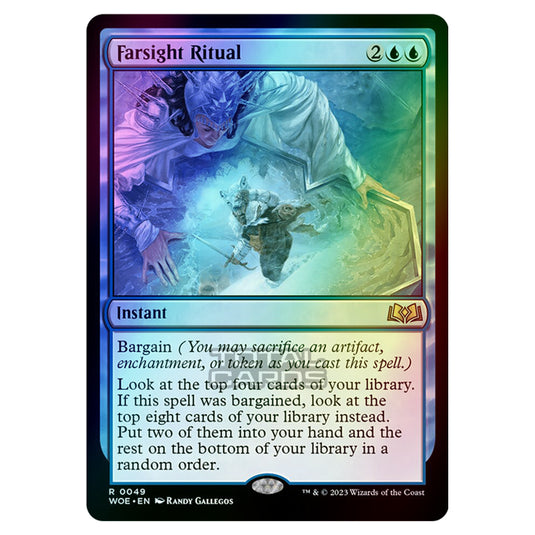 Magic The Gathering - Wilds of Eldraine - Farsight Ritual - 049 (Foil)