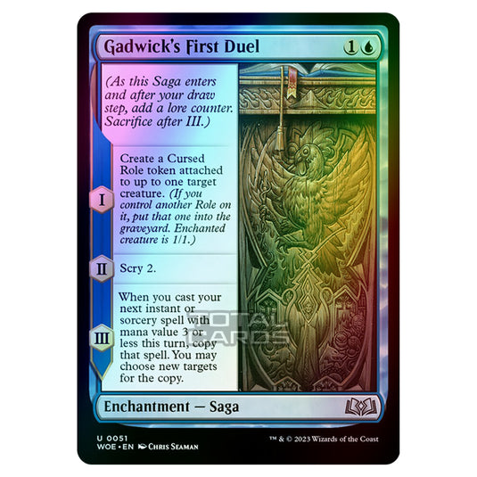 Magic The Gathering - Wilds of Eldraine - Gadwick's First Duel - 051 (Foil)