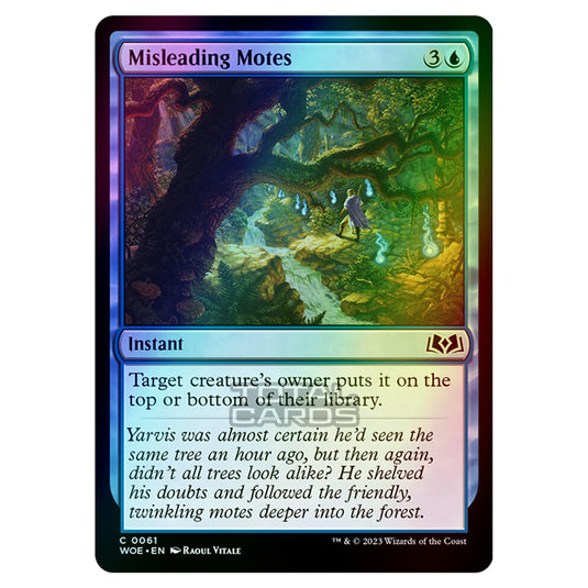 Magic The Gathering - Wilds of Eldraine - Misleading Motes - 061 (Foil)